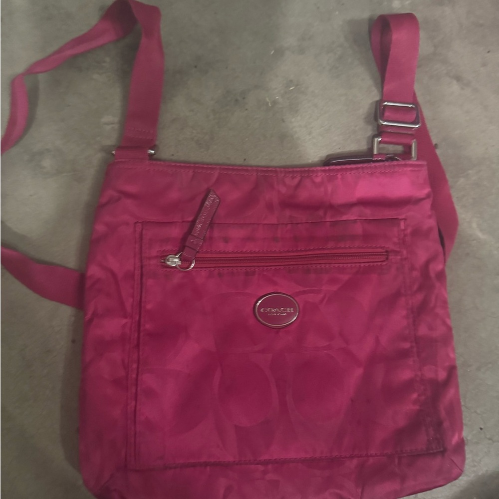Pink Coach bag